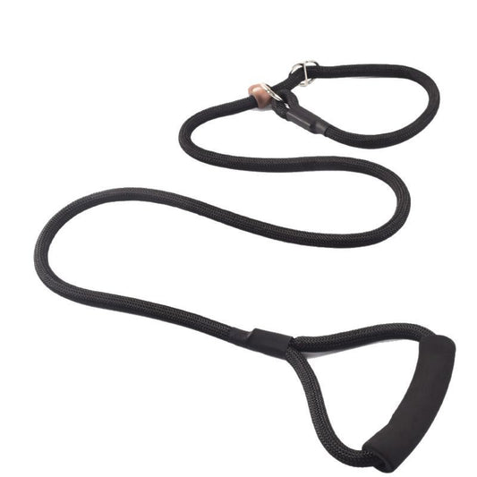 Heavy-Duty Slip Lead Dog Leash for Training Large & Strong Dogs