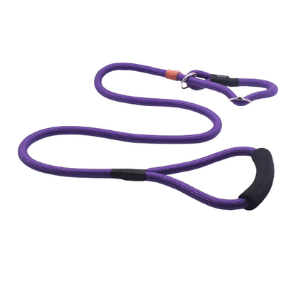 Heavy-Duty Slip Lead Dog Leash for Training Large & Strong Dogs